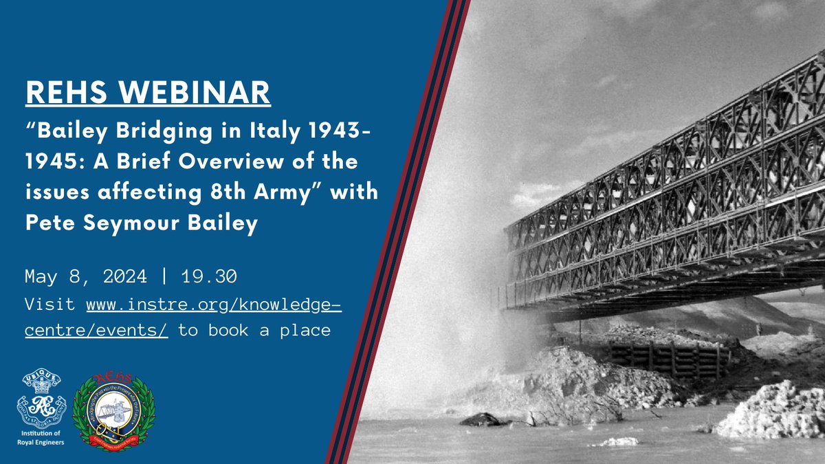 The next webinar in our series is not to be missed! The webinar is organised & supported by the @RE_Hist_Society. 📅 Wednesday 8 May 🕢 19:30 Book here: members.instre.org/Events