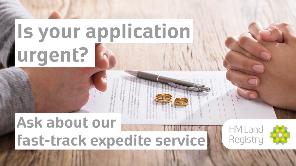 If you're remortgaging or selling property within 18 months of exchanging, you can have your conveyancer check the registration status and request our free fast-track (expedite) service if the prior application has not yet been processed. Find out more: gov.uk/guidance/reque…