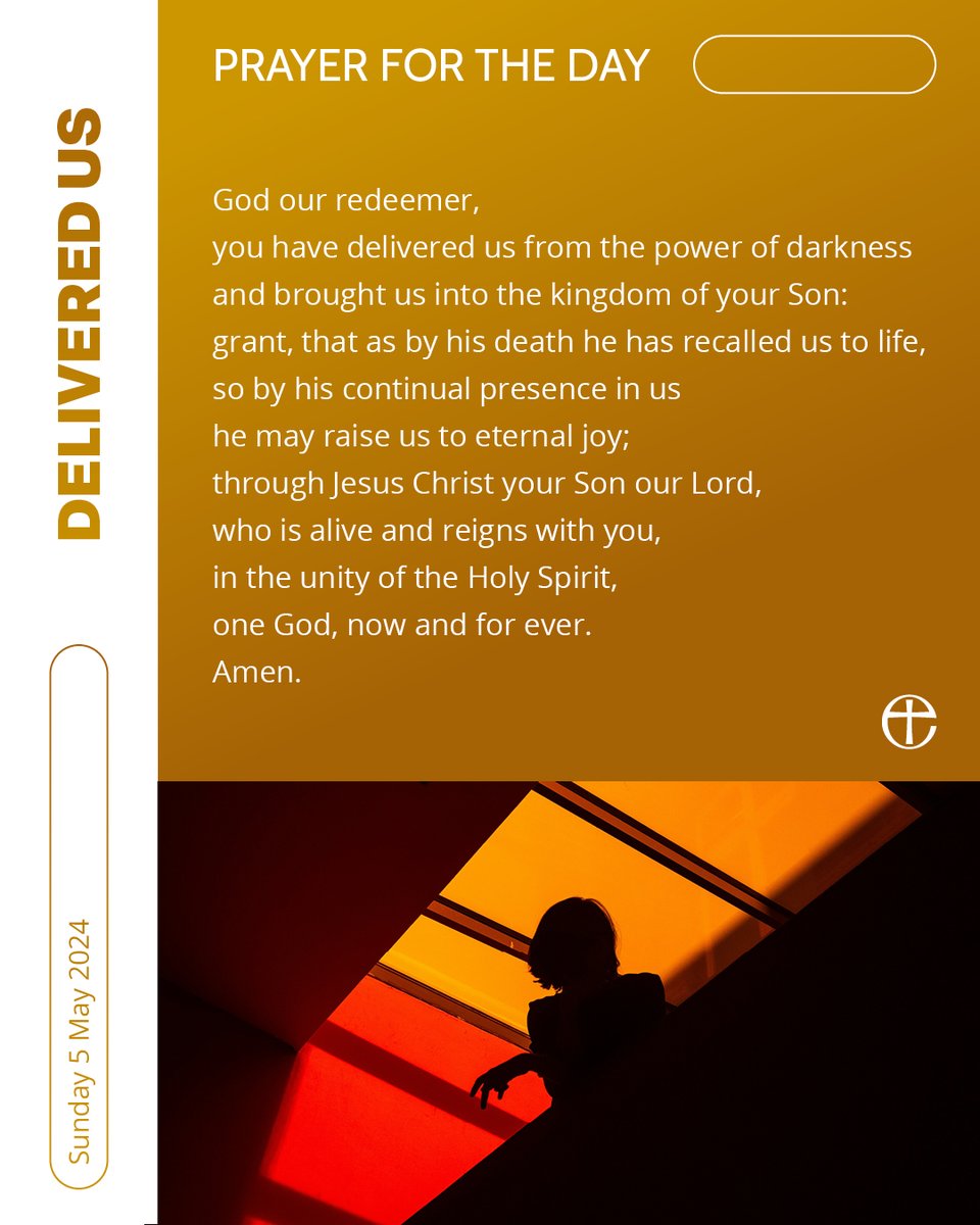Have you prayed using the audio version of today's prayer?

Go to cofe.io/TodaysPrayer to learn more.
