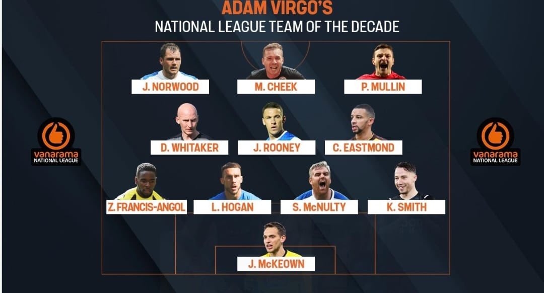 So I have been covering the @TheVanaramaNL for ten years on @footballontnt so I have decided to make a team of the decade for @NonLeaguePaper and this is it. So many great players to choose from over this time.