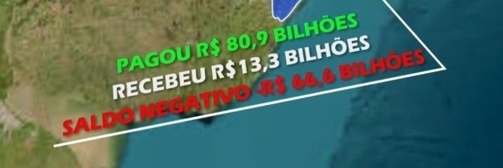 @malcumbeiro O governo do ladrão de nove dedos recebeu 80,9 bilhões e só devolveu 13,3 bilhões  e só ele devolver o resto que o Rio grande do Sul não precisaria de doação de ninguém! #Ficadica  cadê o nosso  dinheiro povo gaúcho!