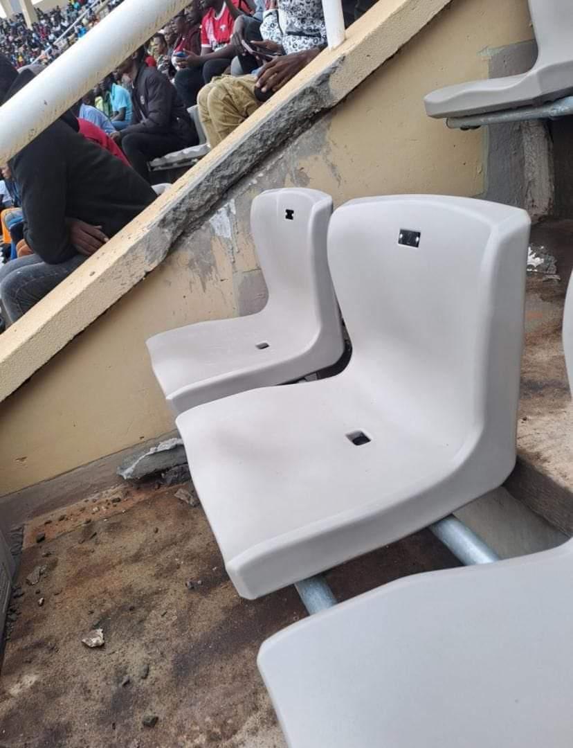 There were many of these cracks during the  #NambooleTestEvents at Namboole stadium.
Truth is that the stadium will not pass the test for #Afcon2027 unless @GovUganda loses it's pride and have @OfficialFUFA lead the maintenance role.
@Mukulaa @MosesMagogo @TonyOwana @rwomchechen