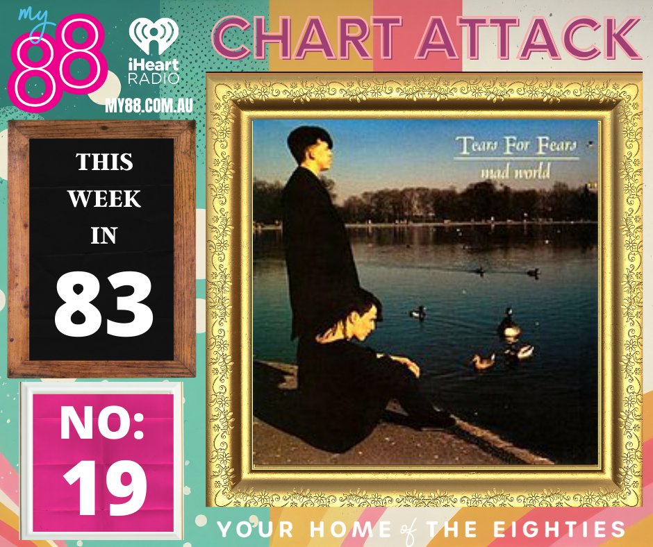 #ChartAttack on @My88_FM: Aussie Top 20 from this week in 1983:
19: Mad World #TearsForFears 
There's a generation that really only know the cover of this song, and that is a shame. The original is exquisite.