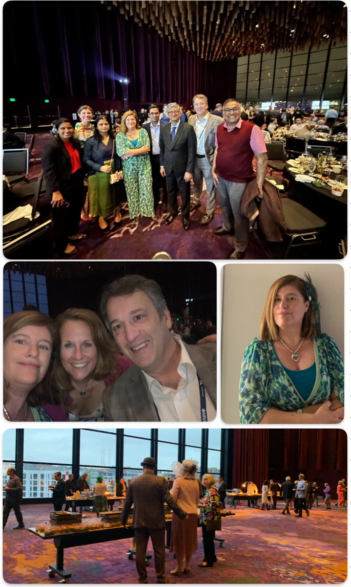 Fun night ⁦@ARVOinfo⁩ #ARVO2024 Kentucky Derby themed Foundation Gala; Happy to share ⁦@FlaumEye⁩ @UofR @URochester_SMD @⁦lvprasadeye⁩ Gold Sponsors table & catch up with colleagues!! Not really off to the races by sure off to an exciting week of #VisionResearch