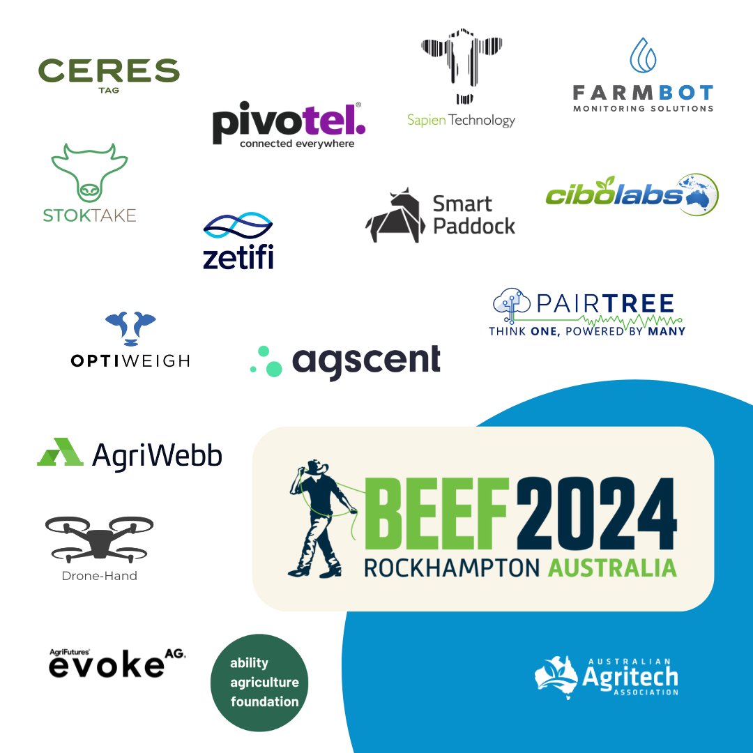 🐮🌾 Exciting times as our incredible AusAgritech members are taking part in #Beef24! More info here: loom.ly/7e5bDe0 #AusAgritech #InnovationInAg #BeefIndustry #AgTech #Agritech