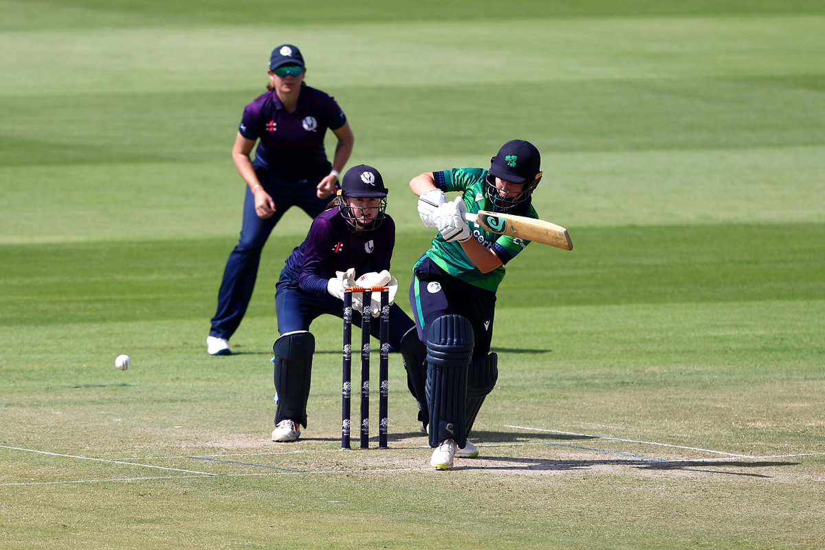 Not the start we wanted but we're still fighting.

▪️ Ireland 25-5 (6.1 overs)

SCORECARD: bit.ly/3QyMcMZ
WATCH: icc.tv

#IREvSCO #BackingGreen  ☘️🏏