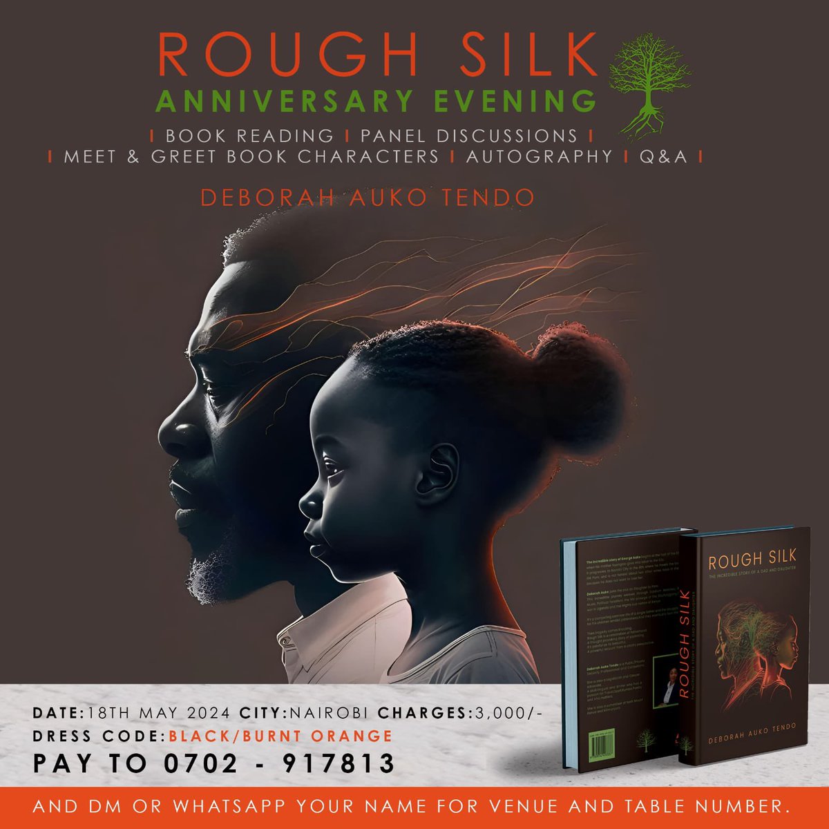 Bestselling Kenyan Book Rough Silk authored by my darling BFF @AlexandriaAuko turned a year in April. It’s the most widely talked about book in the country one year later and there is an event being held on Saturday the 18th of May 2023 for its anniversary in Nairobi. In just a…