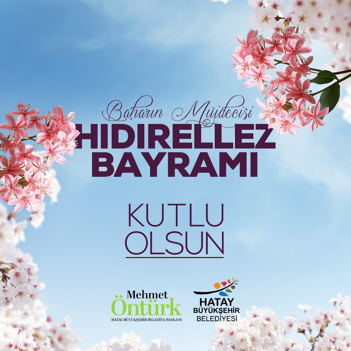 Baharın ve umudun müjdecisi #Hıdırellez’in ülkemize barış, huzur, sağlık ve mutluluk getirmesini diliyorum.

#Hıdırellez Bayramı kutlu olsun.