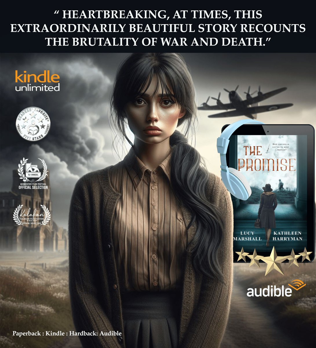 Sometimes it’s like I’m falling down a deep hole, and when I gaze up, Tom and Will stare down. Their hands reach for me, and when I grab them, they disappear. #KU #Kindle #Audible #Paperback buff.ly/4d8fVGo #Romance #Histfic #WWII #HistoricalFiction #IARTG #BookBoost