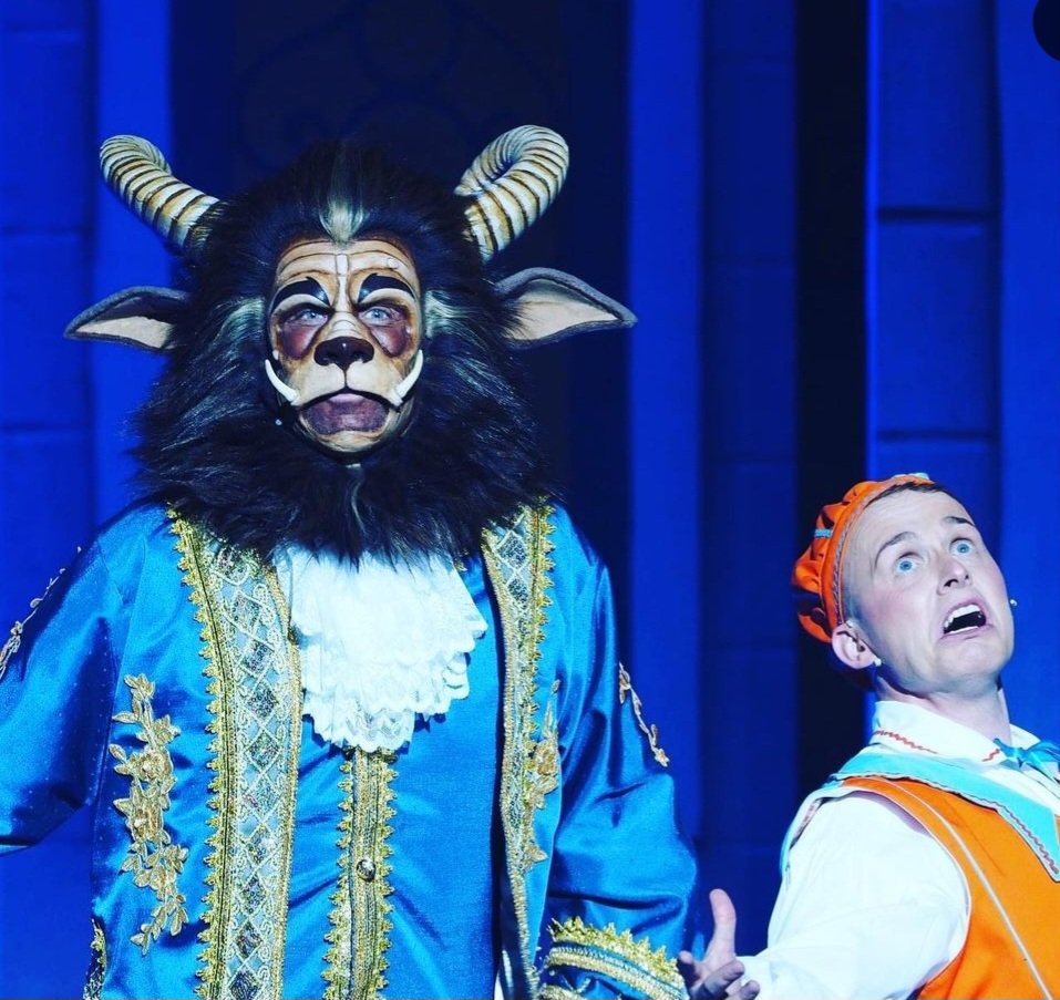 Congratulations to my panto bestie @andrewcurphey for his appearance on @BGT well done! GO SMASH IT MY BOY.... xx ❤️