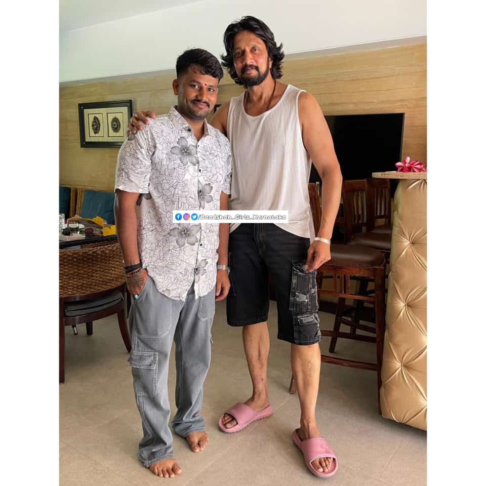 Exclusive: Boss and his personal cook!😍 #KicchaSudeep #MaxTheMovie