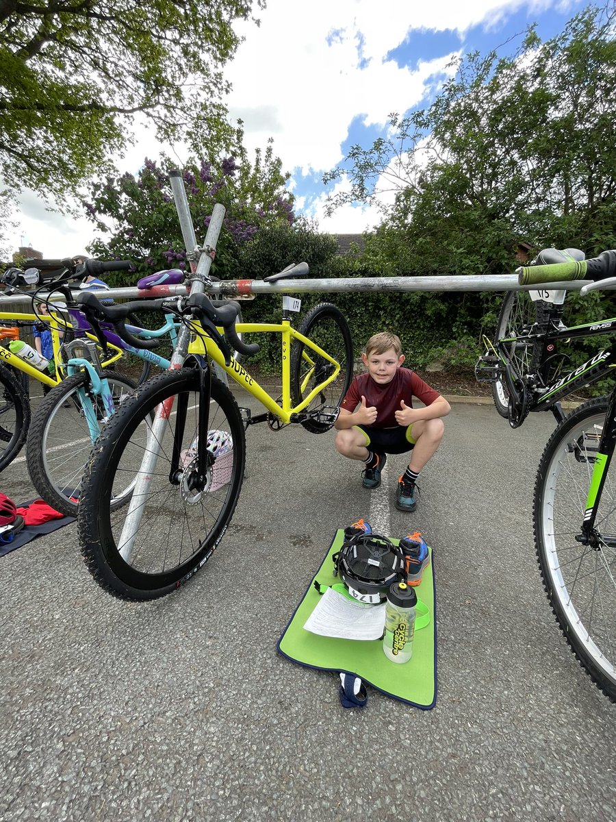 Danny’s first full triathlon today at Ruthin. He’s cool as a cucumber and I’m absolutely bricking it 😂😂 #triathlon #absolutemtb