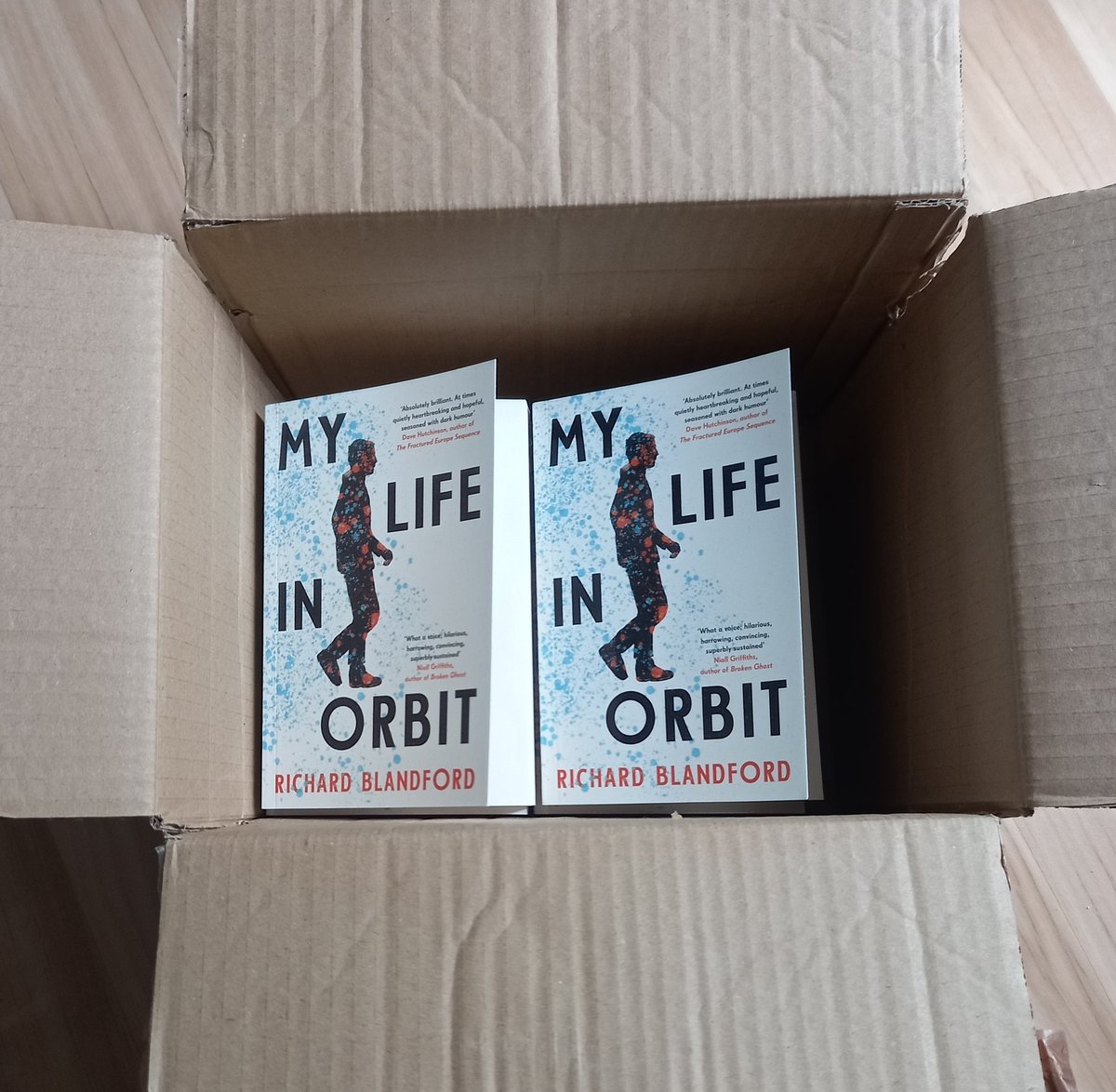 I have a big box of copies of my new novel. I will send one to anybody in the UK IF you make it the next book you read AND leave a review in a place people can see (ideally Amazon but elsewhere if ethics etc). Email address to richardblandford80 at gmail dot com to receive.