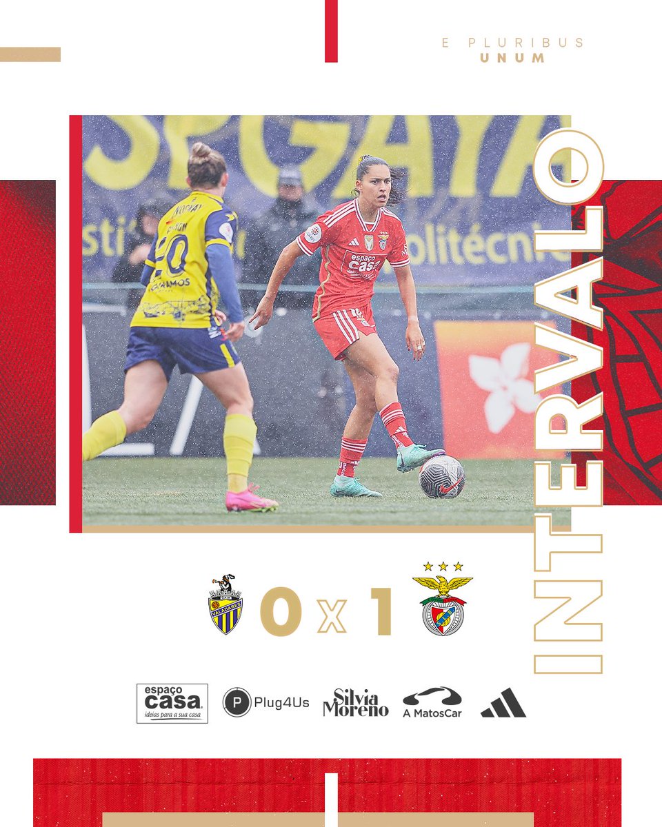 SLBenfica's tweet photo. @andreafalcon10 #SLBenficaFem | ⏸️ Intervalo e estamos em vantagem! 🔓

⚽ Chandra Davidson

#LigaBPI • #LojasEspacoCasa #Plug4usworld #SilviaMoreno #AMatosCar @adidasfootball https://t.co/oL0HxxpY63