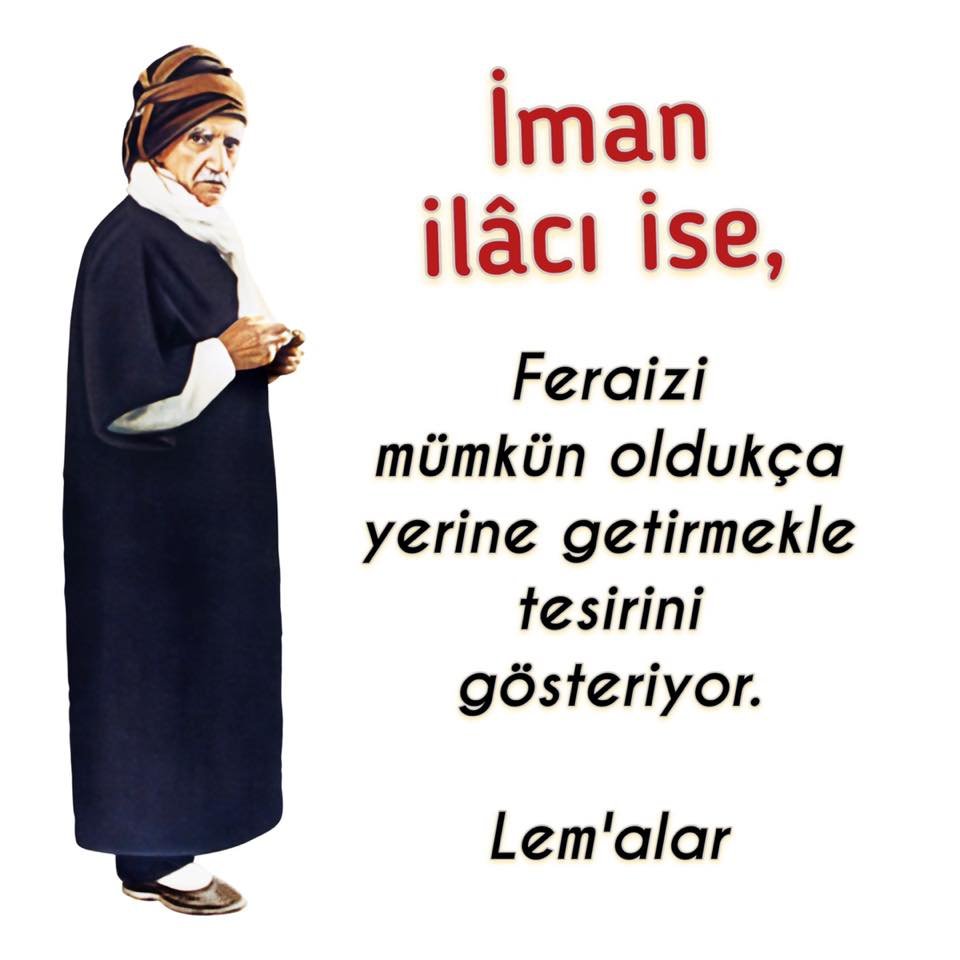 İman ,Namaz gibi ameller ile parlar,gelişir ve tesirini gösterir.