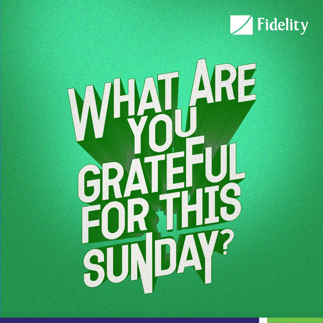 Hey Fidelity fam, let's kick off this Sunday with gratitude! We're leading the way by expressing our gratitude for the chance to serve you. 🥰💚 Now it's your turn! Share in the comments below what's filling your heart with gratitude today. #WeAreFidelity
