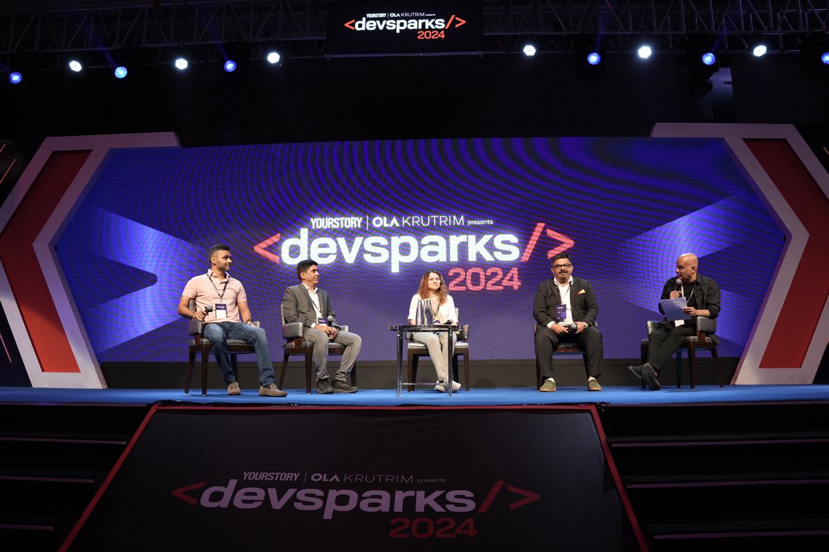 What a conference , one of the top list in 2024 😄 🚀 
@bengaluru  is buzzing with excitement!!

Just back after attending DevSparks 2024 . Its a YourStory tech summit held @marriott Hotels Whitefield.  I missed out on watching the panelists, which I'm sure would have been an…