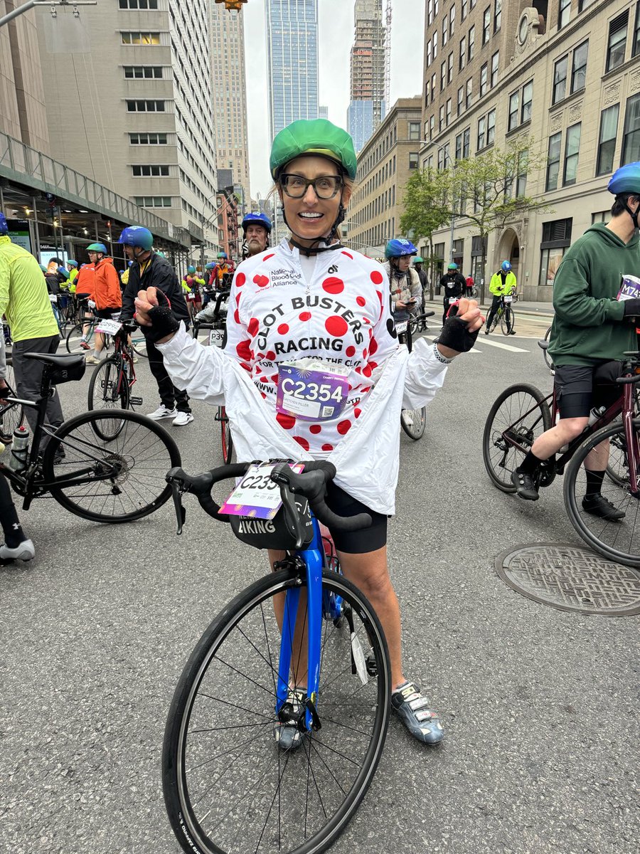 Ready to Ride ⁦@TeamStopTheClot⁩ ⁦@StopTheClot⁩ #BloodClotAwareness #PatientAdvocacy #SavingLives #KnowledgeIsPower