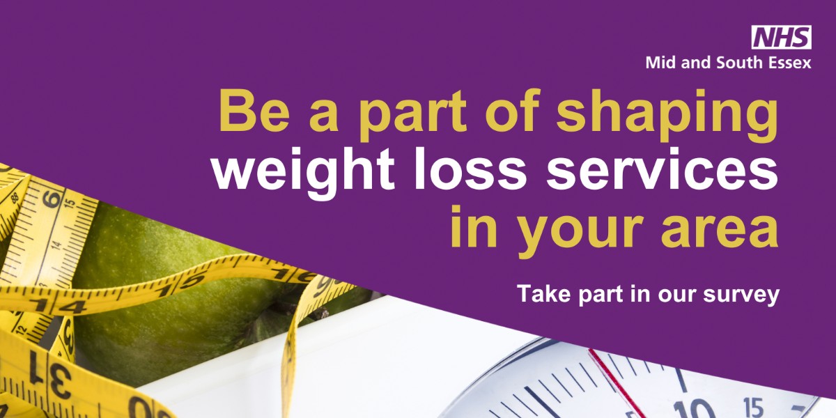 The closing date for our weight management services survey, has now been extended to Monday 6th May. We want to hear from men living in mid and south Essex on what changes you would like made and share your experiences of using this service. Take part: brnw.ch/21wJtUk