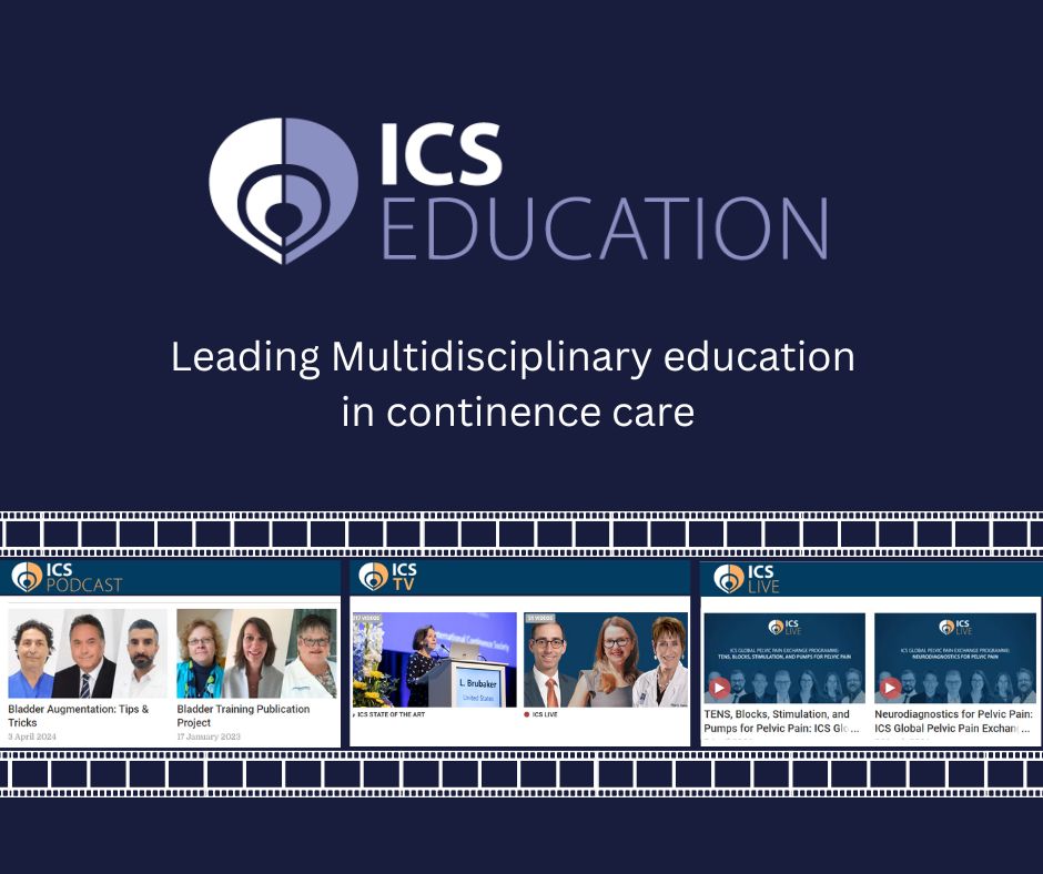 ICS offers various educational opportunities and resources for professionals interested in the field of #continence and #pelvicfloordisorders. Discover our multidisciplinary offerings here: ics.org/education #ICSEducation #ContinenceEducation #Incontinence