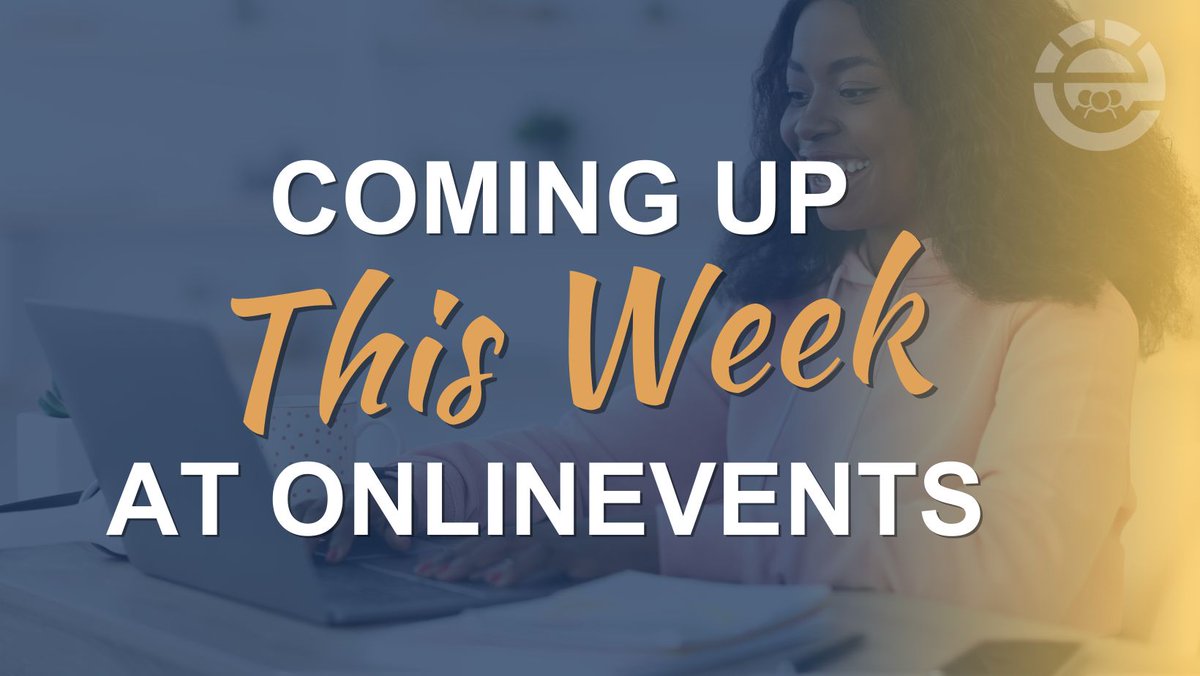 COMING UP AT ONLINEVENTS WORKSHOPS THIS WEEK 
buff.ly/3y4x7g1 

#TherapistsConnect #Training4Therapists