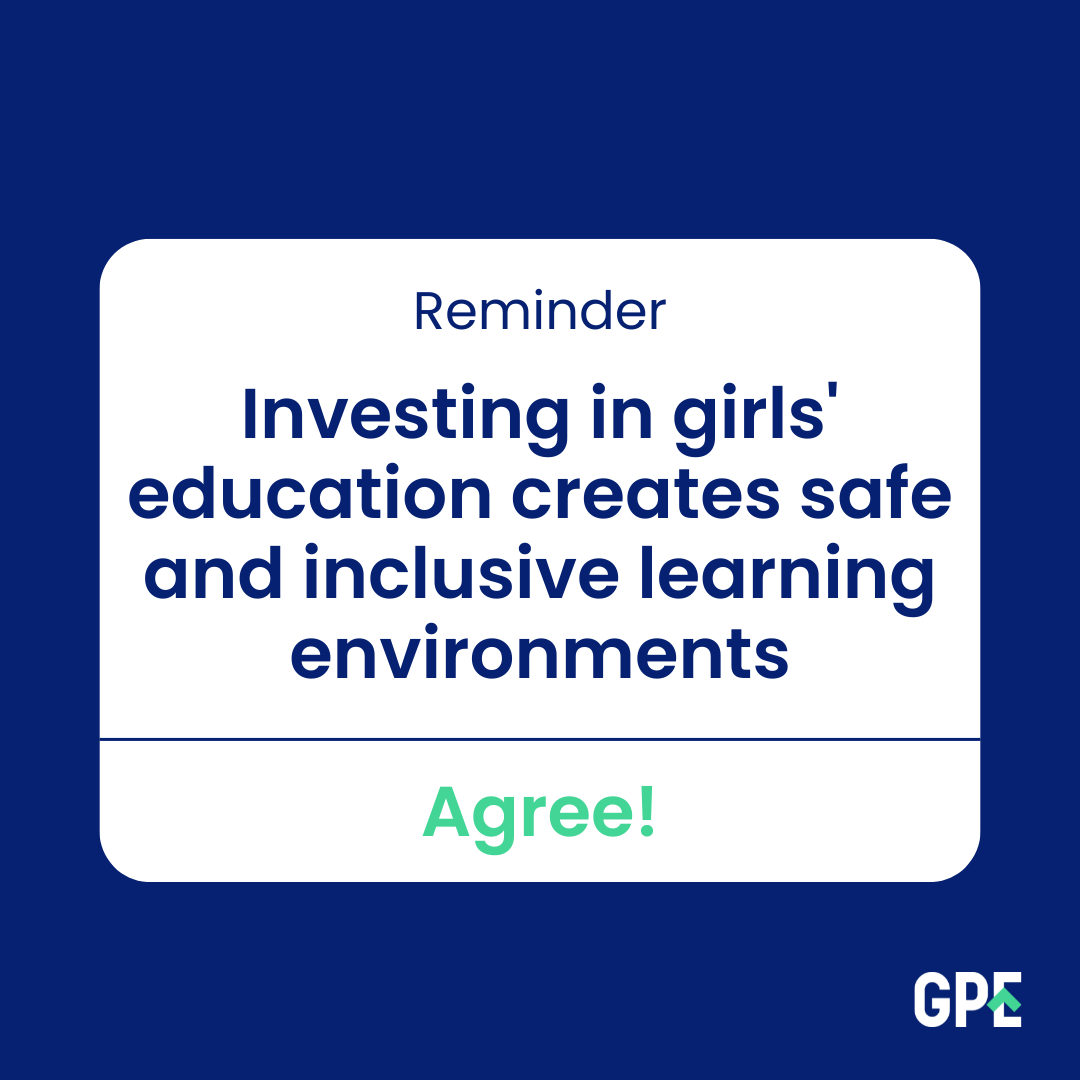 Don't dismiss this reminder. #FundEducation
