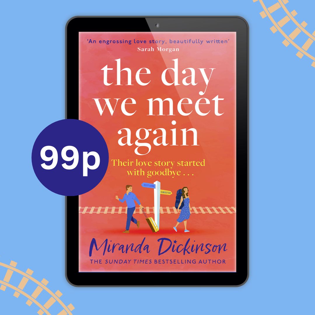 Their love story started with goodbye… From the Sunday Times bestseller, Miranda Dickinson @wurdsmyth, comes a story of what-ifs and maybes – and how one decision can change your life forever. bit.ly/3y2smDE Now only 99p in eBook!