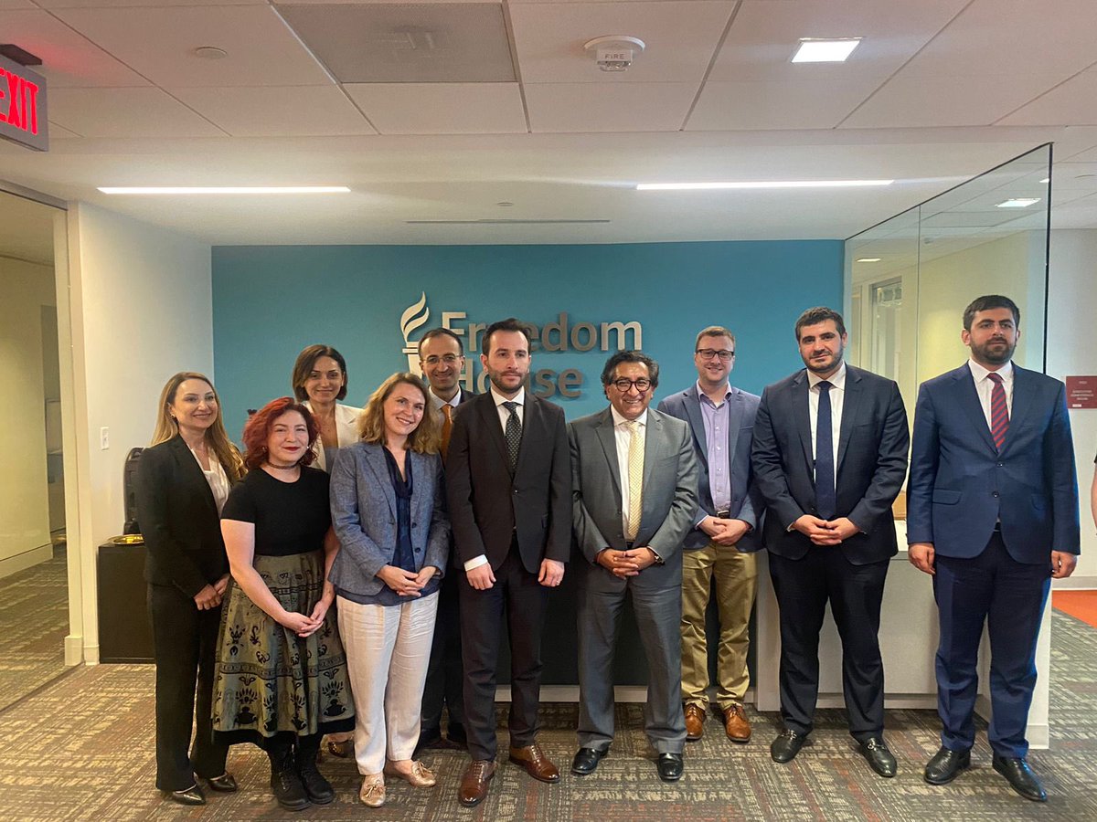 During our visit to Washington D.C. we visited @freedomhouse and had a conversation about democratic reforms in #Armenia and the ways we can work together to tackle the challenges towards human rights and freedom of speech.