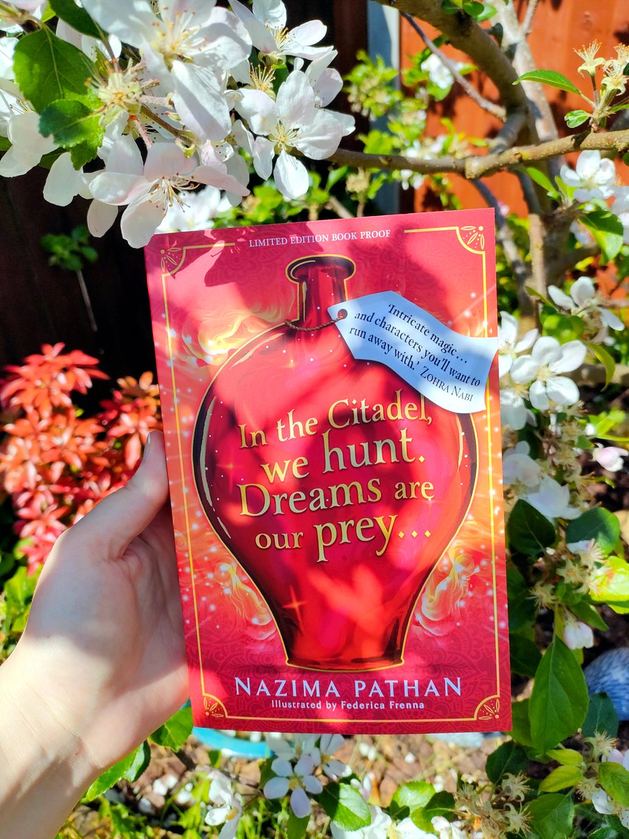 The DREAMIEST release of the upcoming summer - thank you so much to @drnazimapathan Federica Frenna & @simonkids_UK for this proof copy of #DREAMHUNTERS - it's aaabsolutely gorgeous! 🌸 Coming 1st August 2024, a perfect summer holiday treat!