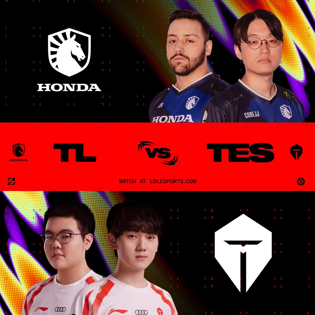 #MSI2024 Bracket Stage Round 1 Matchup: @TeamLiquidLoL vs @TOP_Esports_