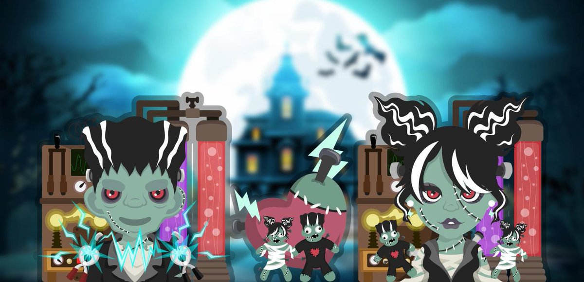 Hey guys! In this giveaway, you can win the limited time „Frankenstein“ outfit.

Like and RT this post and maybe you‘ll get this limited outfit from the shop 🎉!

This #giveaway will end on May the 12th and there will be 10 winners again! Good luck!