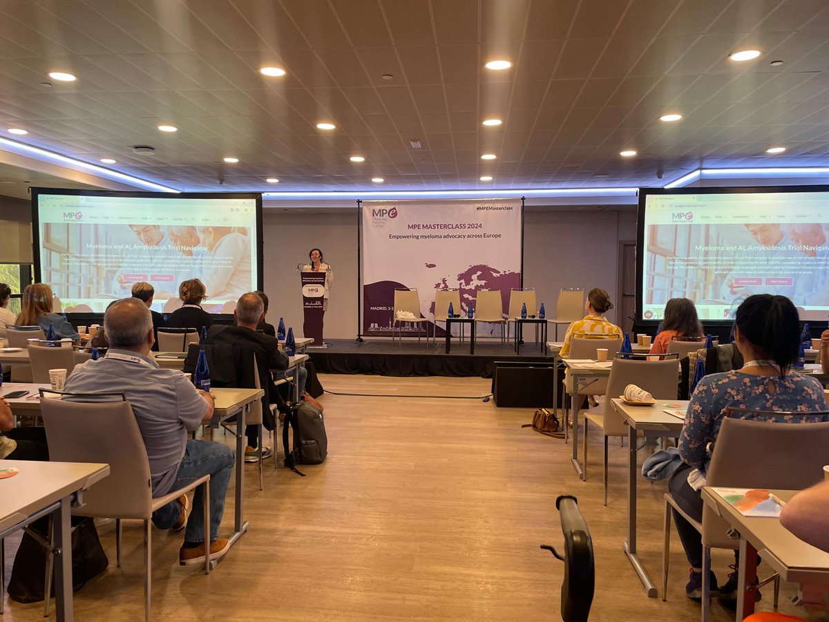 As the #MPEMasterclass comes to an end, MPE´s Head of Medical Education and Scientific Engagement, Solène Clavreul, is speaking about the MPE Clinical Trial Navigator. You can learn more about the #MPENavigator here: navigator.mpeurope.org/en