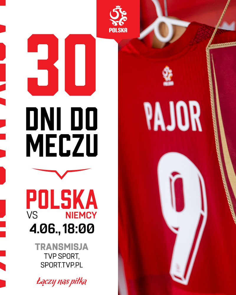 Za 30 dni Polki zagrają z Niemkami w Gdyni. 🔜 ____ #POLGER 🇵🇱🇩🇪 #weuro