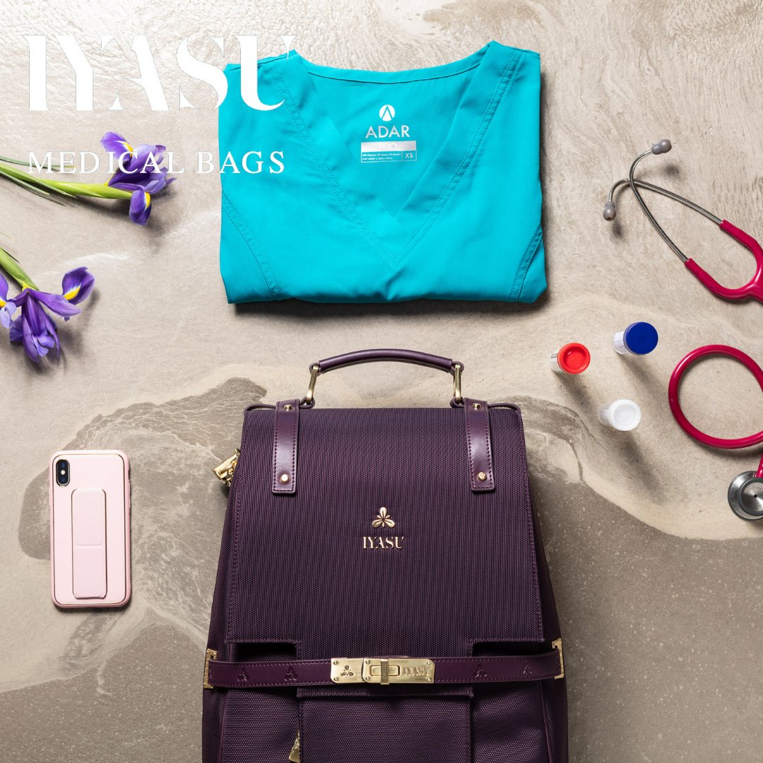 IYASU Medical Bags: Fashionable, functional, eco-friendly bags for female healthcare professionals. #IYASUMedicalBags #HealthcareFashion #EcoFriendlyStyle #MedicalAccessories #NurseFashion #DoctorStyle #HealthcareProfessional #FashionForWork #SustainableFashion #MedicalBags