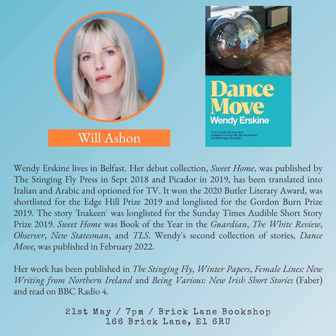 ✨We're excited to be hosting the launch of the paperback of <a href="/willashon/">Will Ashon</a> 's astonishing book, 'The Passengers', together with <a href="/WednesdayErskin/">Wendy Erskine</a> 
🎟️bricklanebookshop.org/product/will-a…
📆 21st May, 7pm
📍 Brick Lane Bookshop