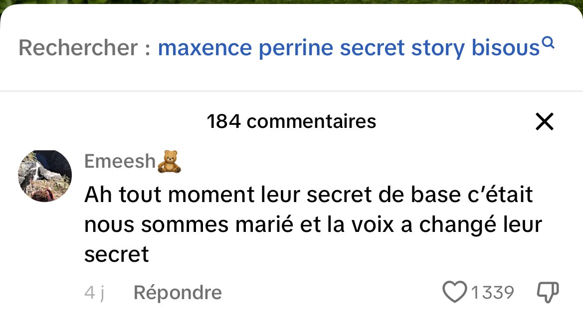 Cette info me plaît alors elle est vraie, ça serait ouf #SecretStory #SecretStoryLeLive