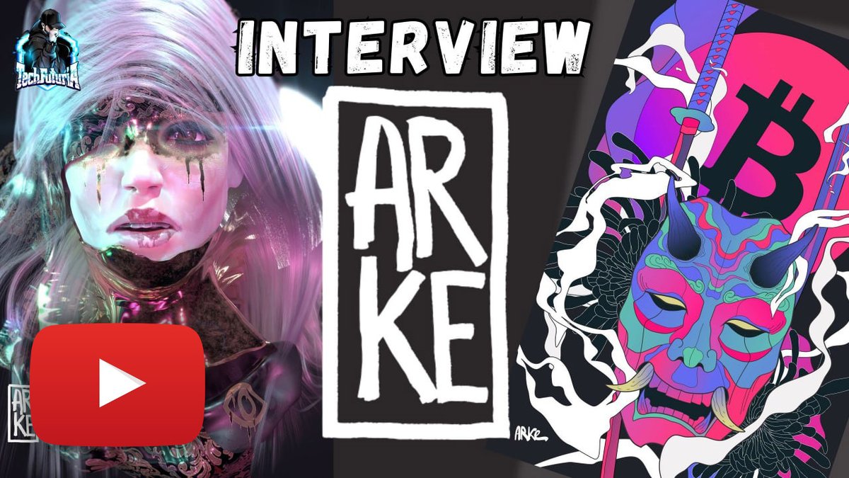 🇫🇷 [FR] Interview Youtube Arke x TechFuturia
🔴 youtu.be/wEuE-ZZDqQ8

➡️ Follow @heydenWeb3 

"Plongez dans l'univers d'Arke, un artiste digital et NFT qui repousse les frontières de la création artistique. Dans cette interview, découvrez son parcours, sa technique et ses