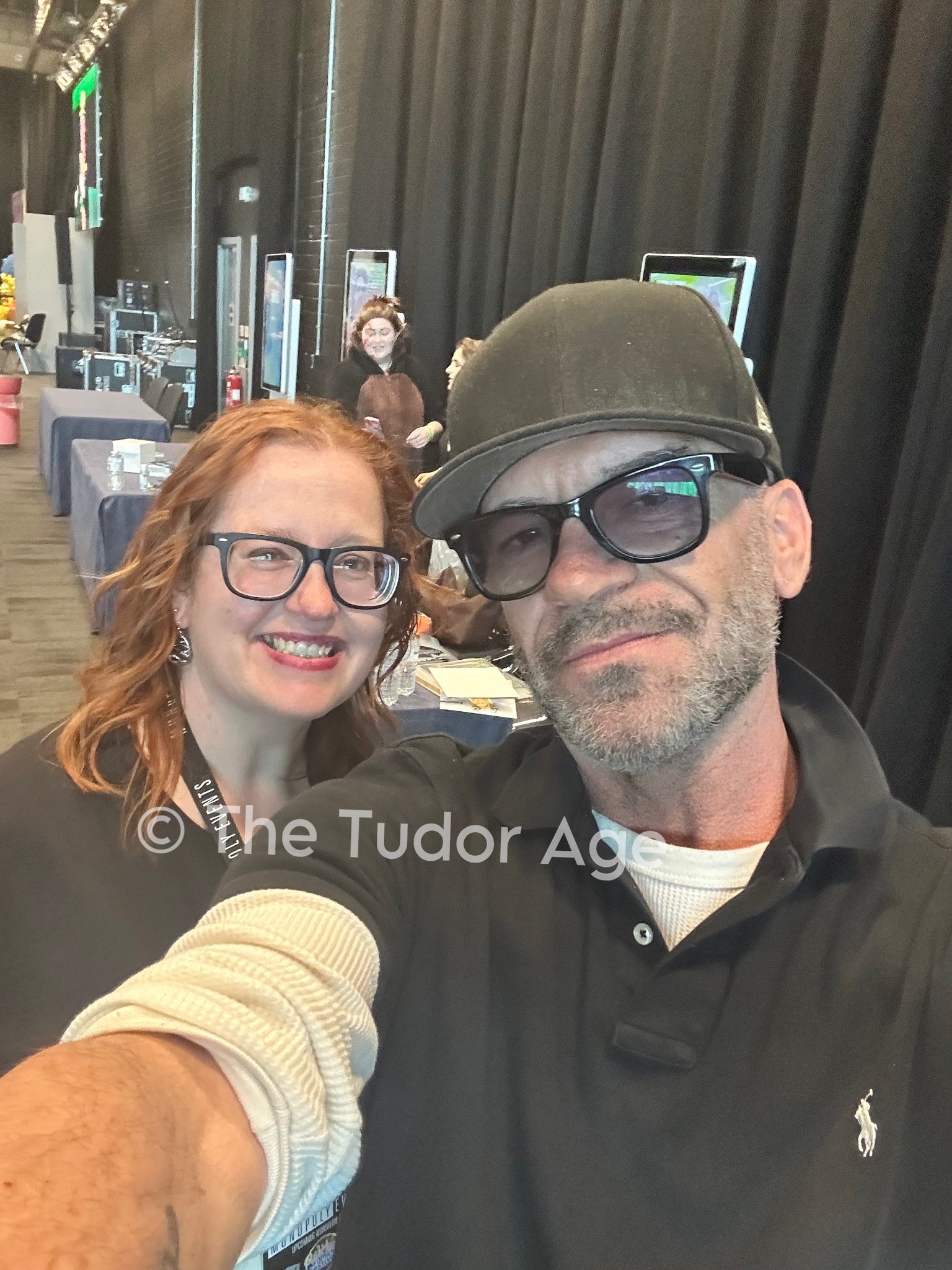 The Tudor Age on X Just in Page owner Kate with Alan Van Sprang who played Sir Francis Bryan in The Tudors. Kate had a good talk with Alan about playing the