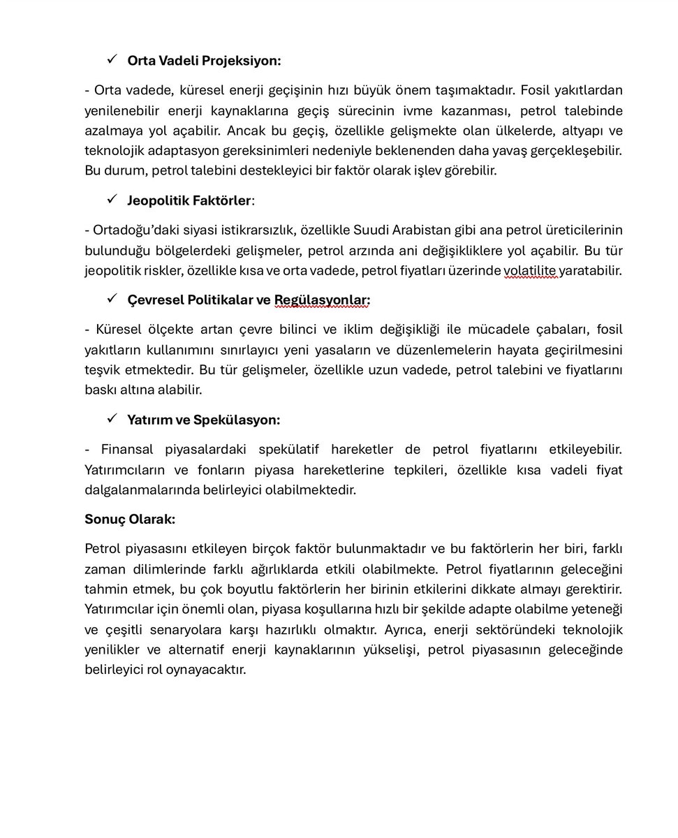 Suudi Arabistan'ın Petrol Üretimi ve İhracatının Petrol Fiyatları Üzerindeki Etkisi.#usdtry #petrolprice #PetrolDieselPrice #usdjpt #Energy #BIST1OO #ALTIN #borsa #dxy👇