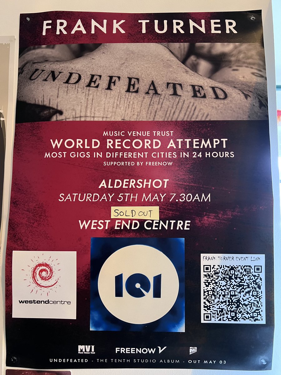 TheAlbionGirl's tweet image. Went to see @frankturner at 7.30 on a Sunday morning and I REGRET NOTHING! 😍

#FTHC