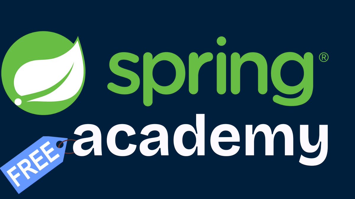 Spring Academy by VMware | FREE Courses, Guides and Learning Paths
#SpringAcademy #SpringGuides
youtu.be/v4SxUh3q45A