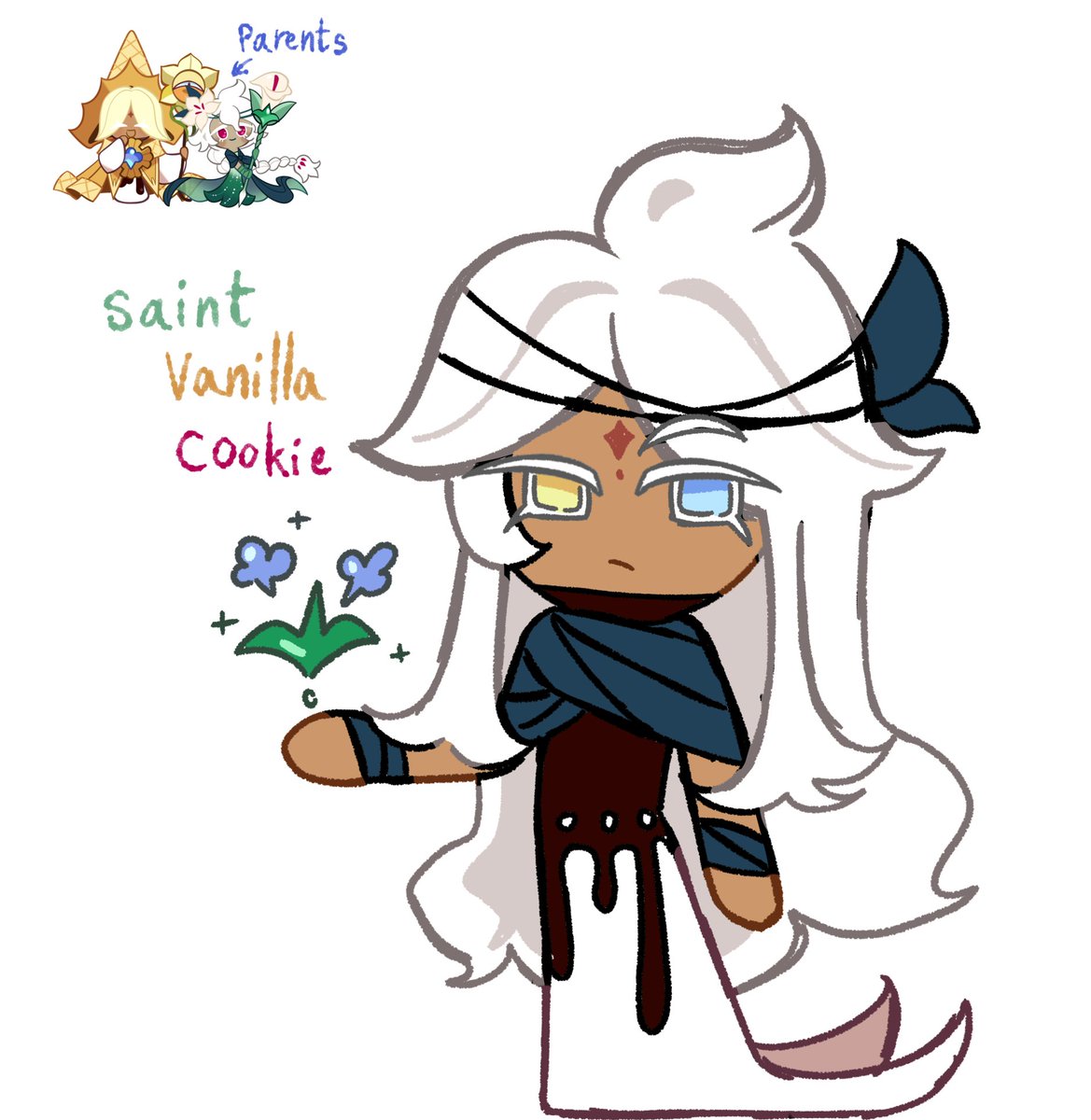 My fankid PureLily's son Saint Vanilla Cookie✨🤲

#cookierunkingdomoc 
#purelily
#purevanillacookie
#saintlilycookie