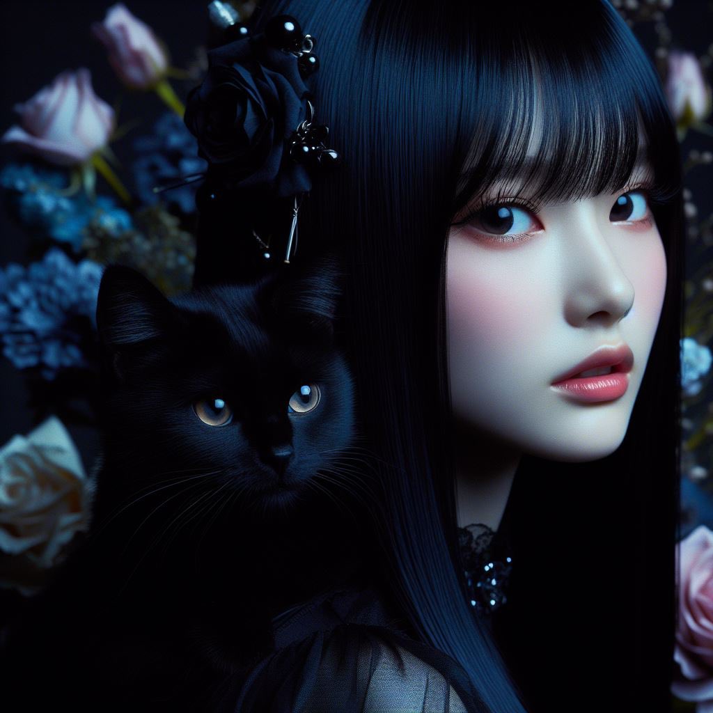 instagram.com/aitoyumetokibo…

#AIart #AIArtwork #AIArtGallery #aiartcommunity #AIartists #blackcat #cat