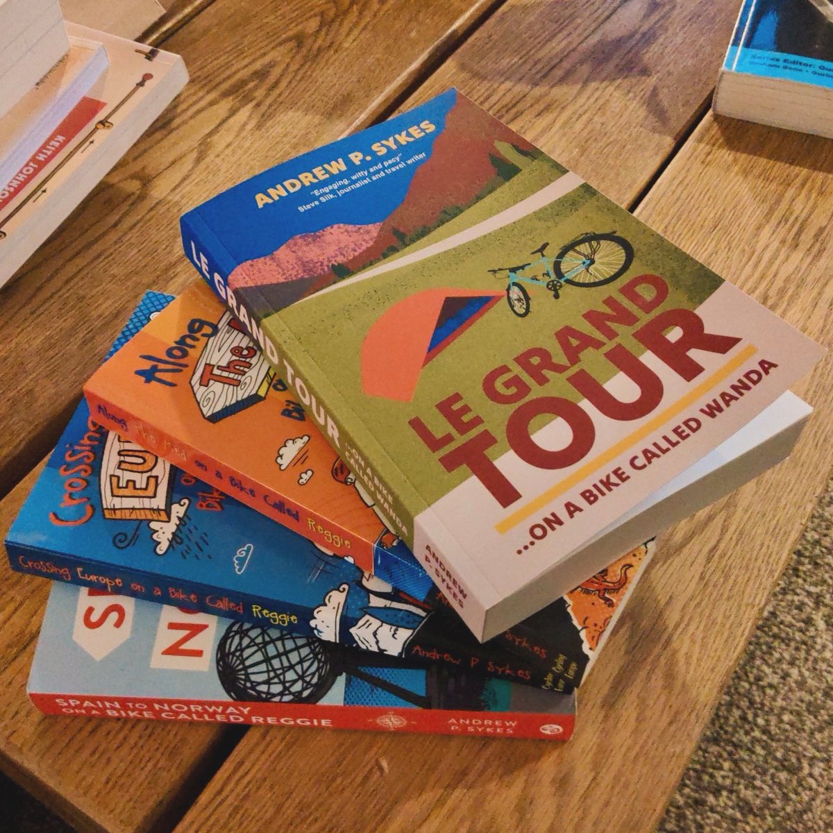CyclingEurope's tweet photo. Le Grand Tour… now available!
"Engaging, witty and pacy"
https://t.co/Gdq1LVQWS5 https://t.co/ldGAR2v6Pj
