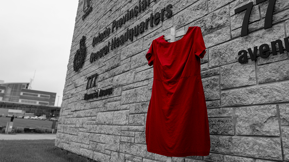 The #OPP recognizes #RedDressDay, honouring and bringing awareness to #MMIWG and 2SLGBTQQIA+ people. We reaffirm our commitment to the education of members on issues impacting the safety and security of Indigenous Peoples and improving relationships with Indigenous communities.