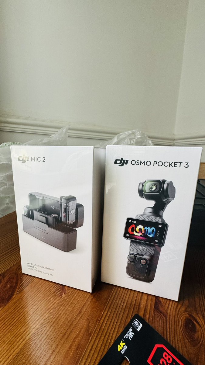 Finally got the nerve to buy a replacement for my lost action camera (Insta 360)
now it's Dji Osmo pocket 3.
this one will be insured.