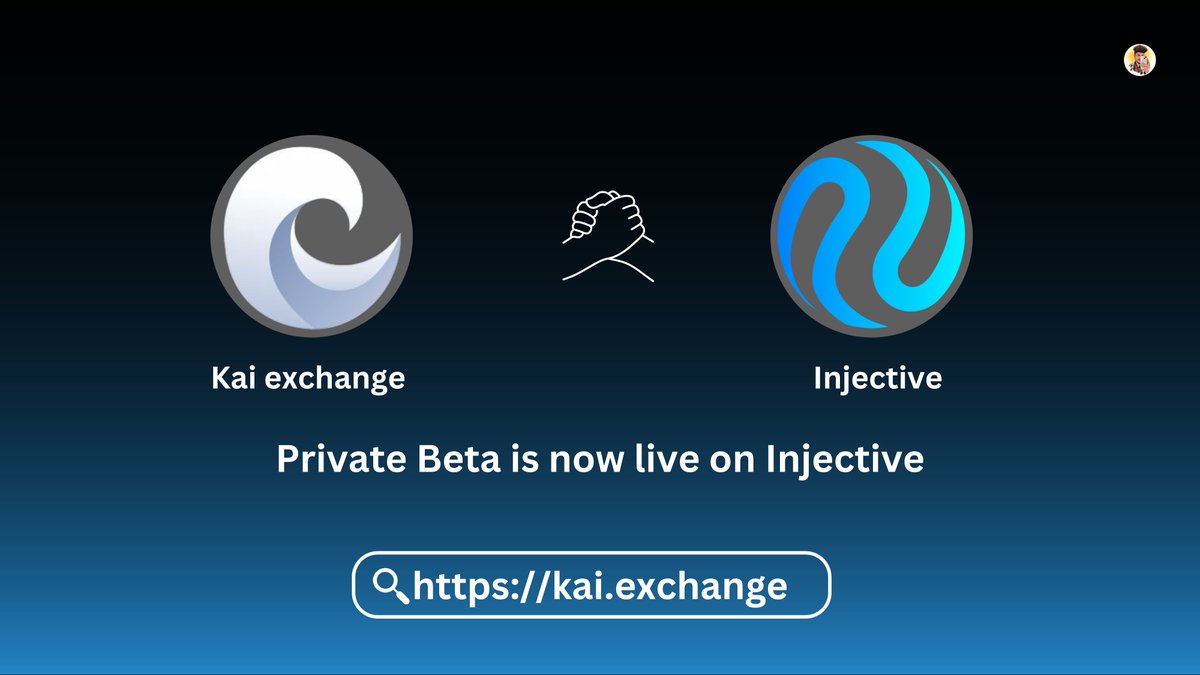 @KaiExchange_'s Private Beta is now live on @injective.

Experience high-speed, low-fee trading designed to empower your every move.

➡️ app.kai.exchange/login

Follow @KaiExchange_ for access code updates!

#KaiExchange #Injective #DeFi #Trading #PrivateBeta