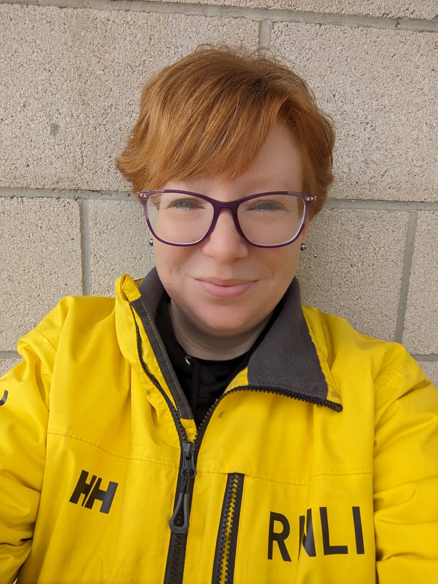 Messing about in a yellow RNLI jacket at our crew meeting.
#RNLI200 #DeputyLifeboatPressOfficer #DLPO #SavingLivesAtSea