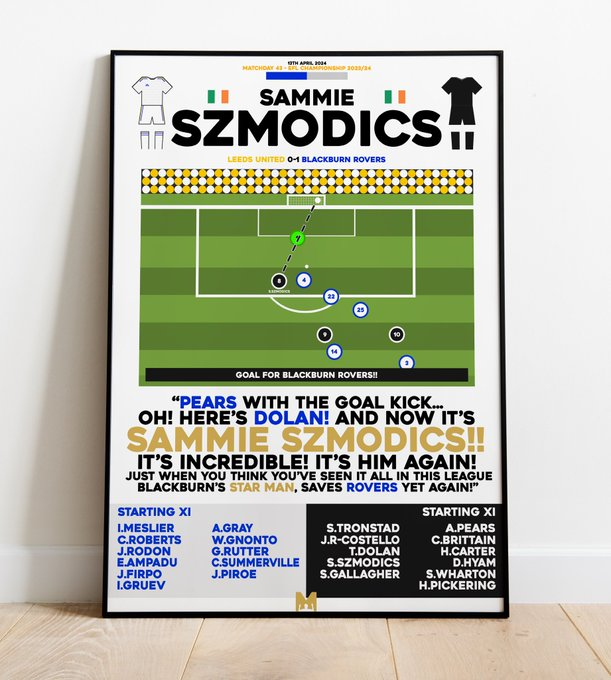 🚨COMPETITION GIVEAWAY🚨

To celebrate Rovers’ Final Day Survival, we’ve teamed up with <a href="/MezzalaDesigns/">𝗠𝗲𝘇𝘇𝗮𝗹𝗮</a> to giveaway any Rovers Print of our Campaign🔵🏆

To enter, all you need to do is:  
🔁Retweet this post 
🤝Follow <a href="/LatestRovers/">Rovers Latest</a> &amp; <a href="/MezzalaDesigns/">𝗠𝗲𝘇𝘇𝗮𝗹𝗮</a>

#Rovers