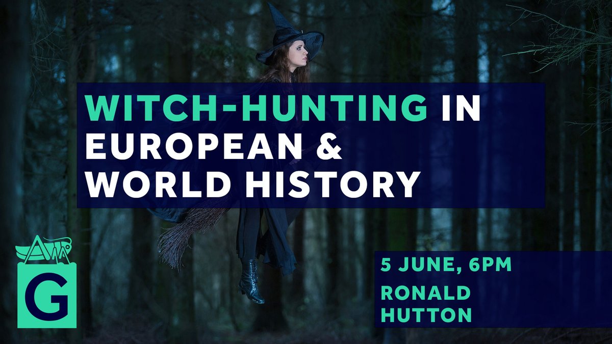 In-person tickets open: Witch-Hunting in European and World History Book via: gres.hm/witches-europe Professor Ronald Hutton confronts the worldwide phenomenon of the persecution of suspected #witches, now a serious, contemporary problem condemned by the UN... @UoBrisHistory